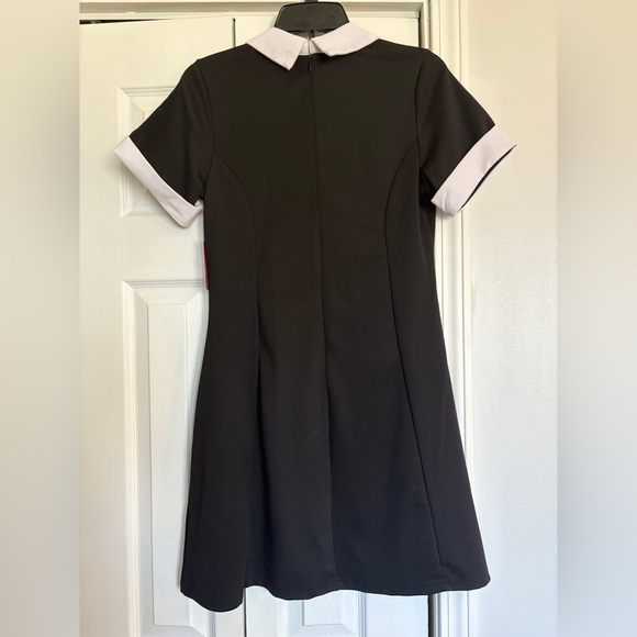 NWT Spirit Halloween Wednesday Addams Peter Pan Collar Dress - Large - Picture 6 of 11